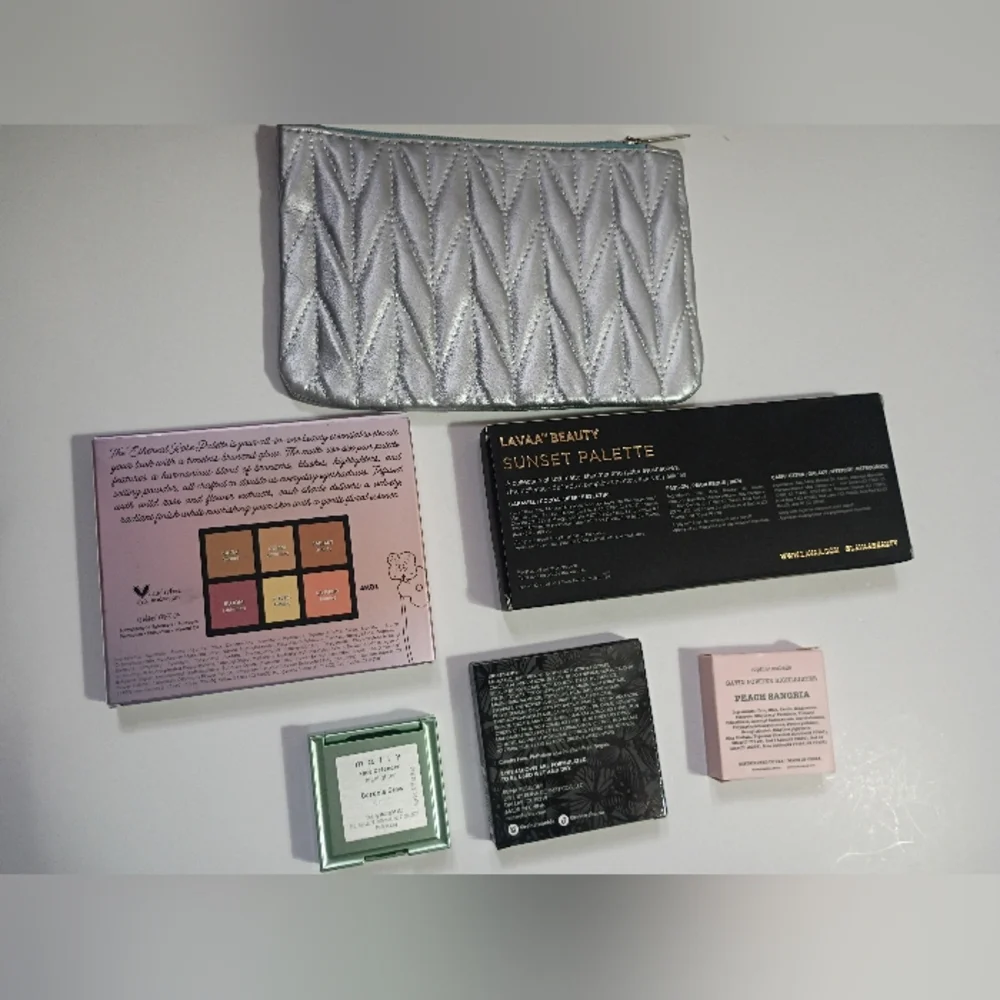 Makeup Palette Bundle –‎ 2 Palettes + Mini Palette & 2 Highlighters – New